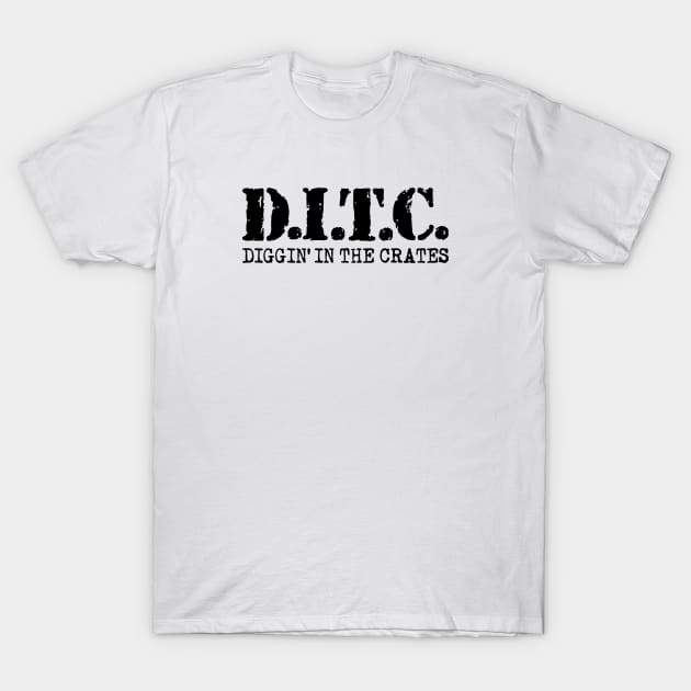 DITCblck T-Shirt by undergroundART